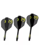 Darts toll és szár egyben Winmau Fusion MvG Pac Man, No6 toll és közepes szár
