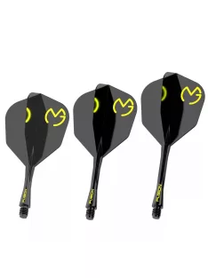   Darts toll és szár egyben Winmau Fusion MvG Pac Man, No6 toll és közepes szár