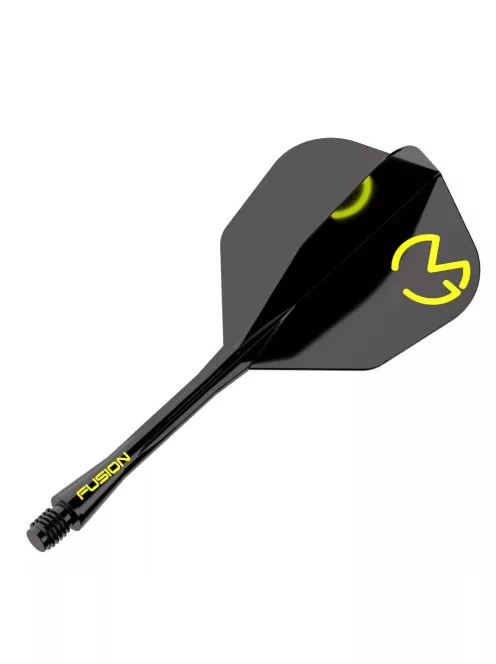 Darts toll és szár egyben Winmau Fusion MvG Pac Man, No6 toll és közepes szár