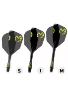 Darts toll és szár egyben Winmau Fusion MvG Pac Man, No6 toll és hosszú szár