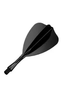 Darts toll és szár egyben Winmau Fusion Arrow, fekete toll és közepes szár