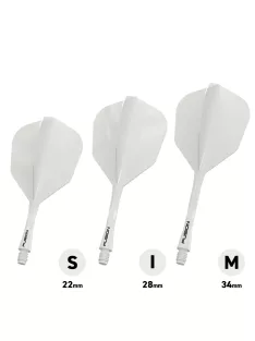   Darts toll és szár egyben Winmau Fusion toll és rövid szár, fehér