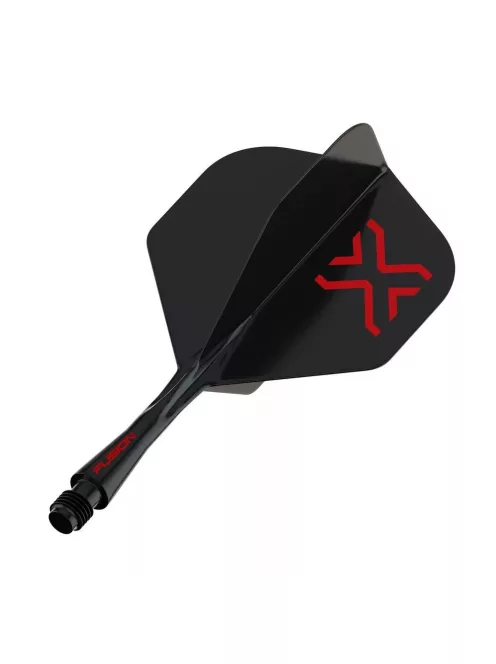 Darts toll és szár egyben Winmau Fusion Blade X fekete, No2 toll és rövid szár