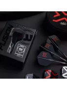 Darts toll és szár egyben Winmau Fusion Blade X fekete, No2 toll és közepes szár