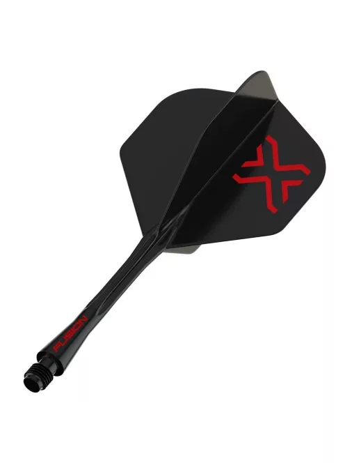 Darts toll és szár egyben Winmau Fusion Blade X fekete, No2 toll és hosszú szár