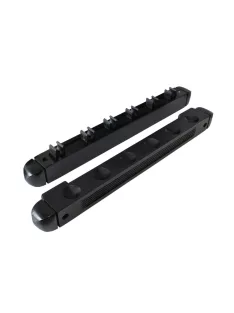   fali biliárddákó tartó, Dynamic Roman Premium, 40 cm, 6 dákóhoz, fekete
