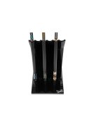 dákótartó állvány Dynamic 6 db dákóhoz, akrilüveg, fényes fekete