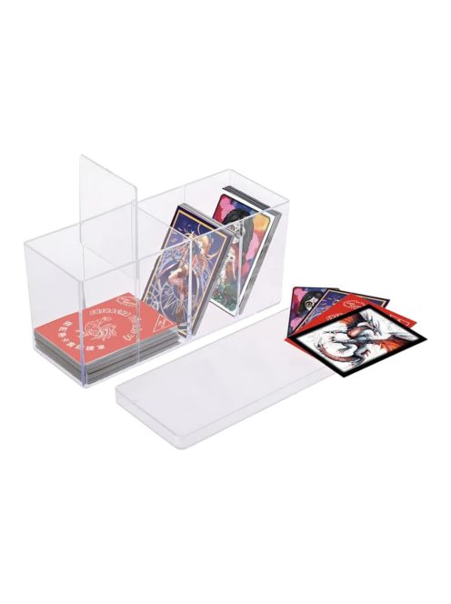 Panini Ultra-Pro négy rekeszes kártyatároló, átlátszó