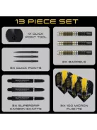 Dart szett Harrows steel 21g, Chizzy 90% wolfram