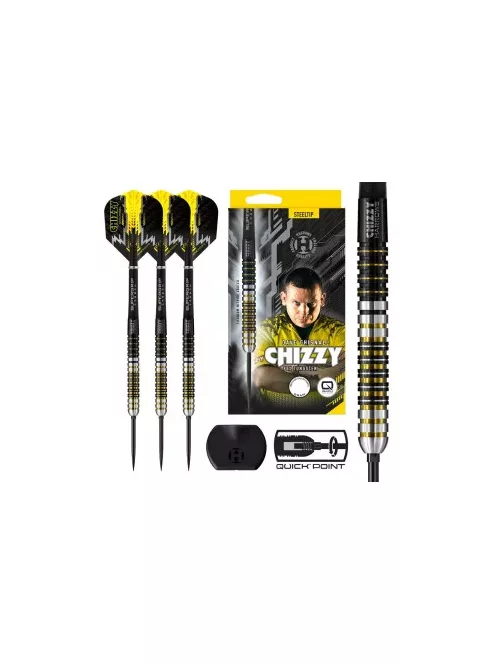Dart szett Harrows steel 21g, Chizzy 90% wolfram