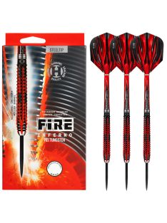 Dart szett Harrows steel 21g, Fire Inferno 90% wolfram