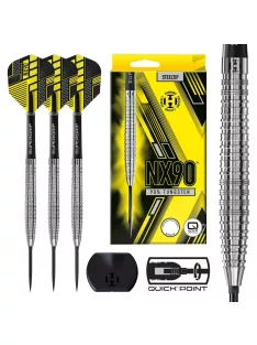   Dart szett steel Harrows NX90 Tapered Quick Point 26g, 90% wolfram