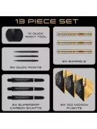 DART SZETT STEEL HARROWS CHIZZY  QP 25G, 90% WOLFRAM