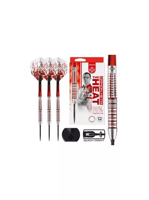 DART SET STEEL HARROWS DAMON HETA GEN2 21G, 90% WOLFRAM
