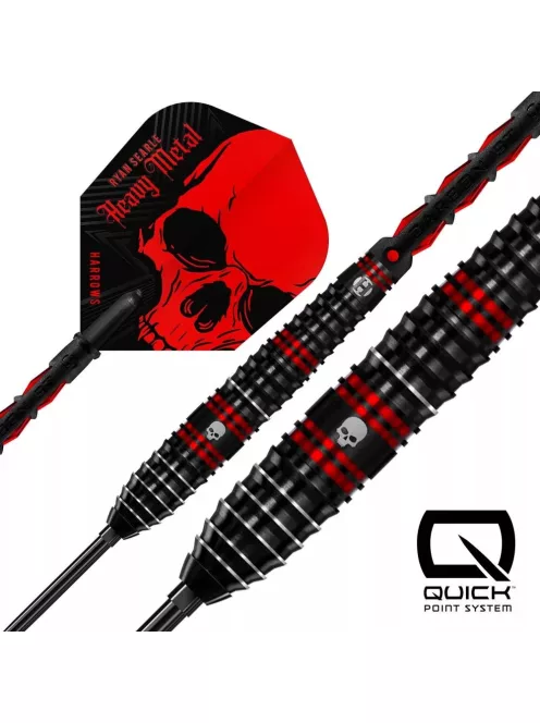 Dart szett steel Harrows Ryan Searle Series 1 QP 30g, 90%