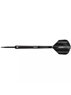   DART SZETT STEEL HARROWS SUPERGRIP BLACK EDITION 24G, 90% WOLFRAM