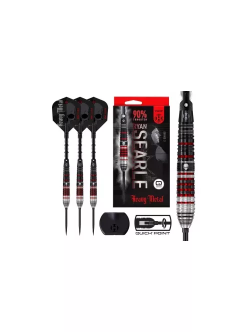 Dart szett steel Harrows Ryan Searle Series 2 QP22g, 90% wolfram