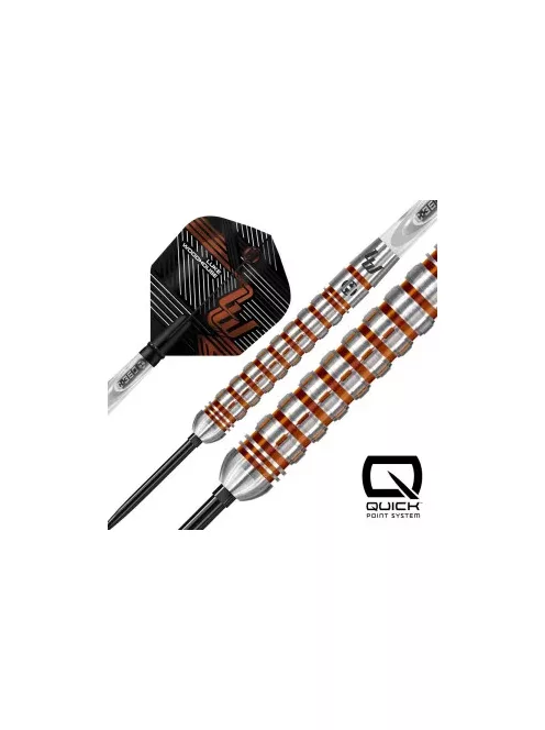 Dart szett steel Harrows Luke Woodhouse Series 2 QP 21g, 90% wolfram
