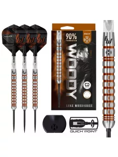   Dart szett steel Harrows Luke Woodhouse Series 2 QP 23g, 90% wolfram