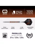 Dart szett steel Harrows Luke Woodhouse Series 2 QP 25g, 90% wolfram