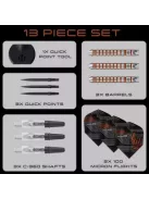 Dart szett steel Harrows Luke Woodhouse Series 2 QP 25g, 90% wolfram