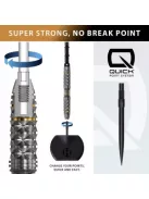 Dart szett steel Harrows Opus QP 21g, 90% wolfram