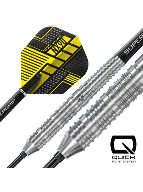 Dart szett steel Harrows NX90 Parallel QP 26g, 90% wolfram