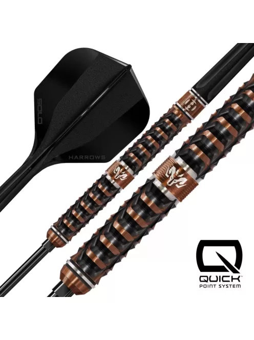 Dart szett steel Harrows QP Wolfram Trinity 24g, 97%