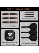 Dart szett steel Harrows QP Wolfram Trinity 25g, 97%