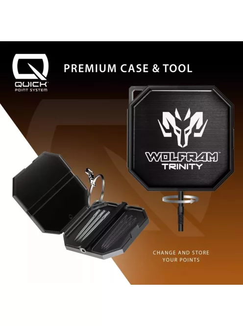 Dart szett steel Harrows QP Wolfram Trinity 25g, 97%