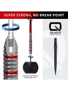 dart szett steel Harrows Damon Heta Series 4, Quick Point, 23gr, 90%