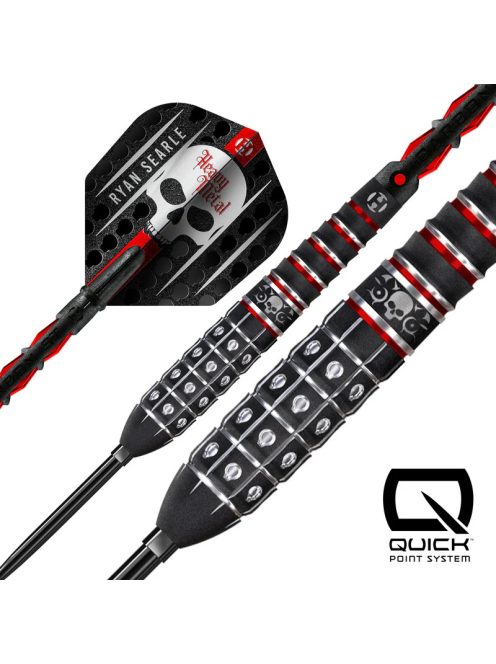 dart szett steel Harrows Ryan Searle Series 3, Quick Point, 26gr, 90%