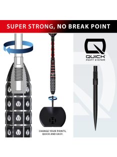   dart szett steel Harrows Ryan Searle Series 3, Quick Point, 32gr, 90%