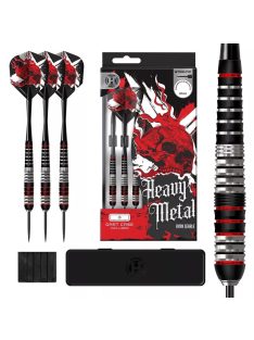 Harrows Dart szett steel Heavy Metal, 26g, réz