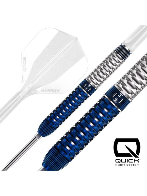 dart szett steel Harrows Geo Parallel, Quick Point, 24gr, 90% 