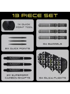 dart szett steel Harrows CHIZZY Series 4, Quick Point, 24gr, 90%