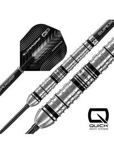  dart szett steel Harrows Supergrip QP Tapered, Quick Point, 23gr, 90%