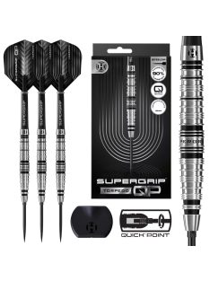 Dart szett steel Harrows QP Supergrip Torpedo 22g, 90% 