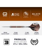 dart szett steel Harrows Luke Woodhouse Series 3, Quick Point, 23gr, 90%