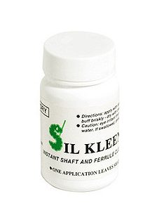 Cue stick cleaner Sil Kleen powder