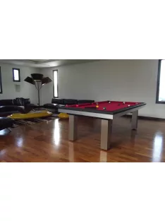 POOL BILIAR TABLE TOULET LOFT 7-8' with dining lid
