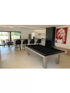 POOL BILIAR TABLE TOULET LOFT 7-8' with dining lid