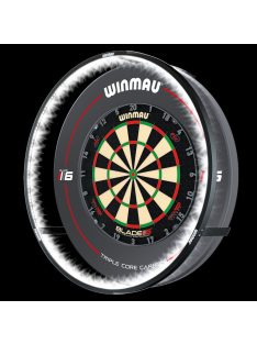   DARTS TÁBLA WINMAU BLADE 6 Dual Core + VILÁGÍTÁS WINMAU PLASMA KOMPLETT KÉSZLET