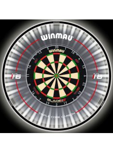   DARTS TÁBLA WINMAU BLADE 6 Dual Core + VILÁGÍTÁS WINMAU PLASMA KOMPLETT KÉSZLET