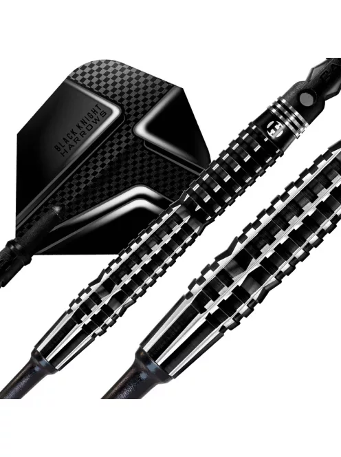 DART SET SOFT HARROWS BLACK KNIGHT 18G, 90% WOLFRAM