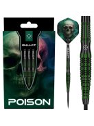 Darts szett Bullet Poison steel  22g 90%