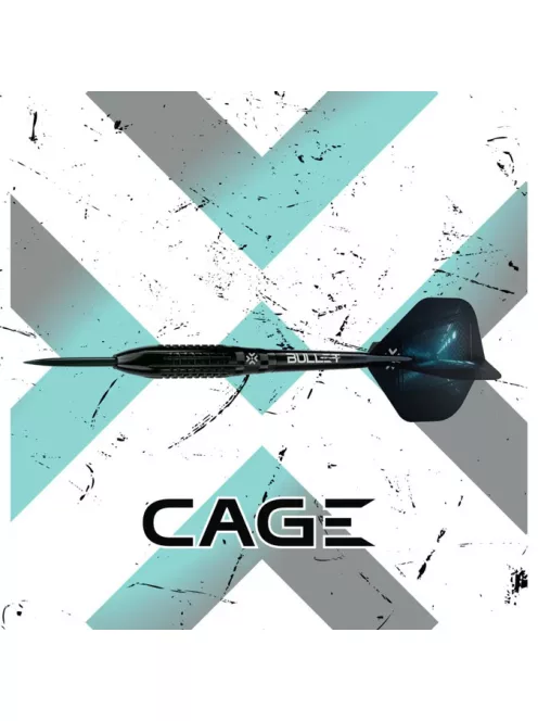 Darts szett Bullet Cage steel 25g 90%