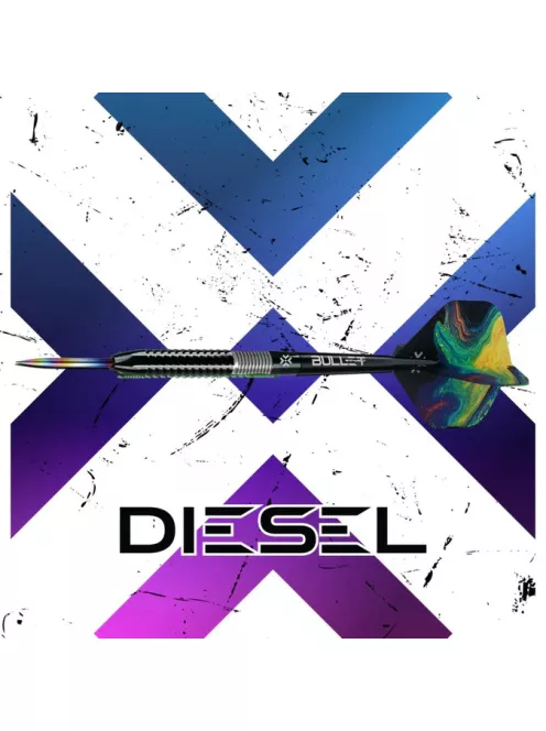 Darts szett Bullet Diesel steel 24g 85%