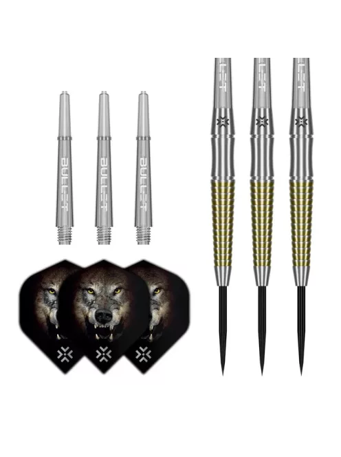 Darts szett Bullet Fang steel 23g 90%