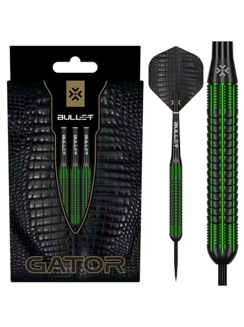 Darts szett Bullet Gator Brass réz 22g 